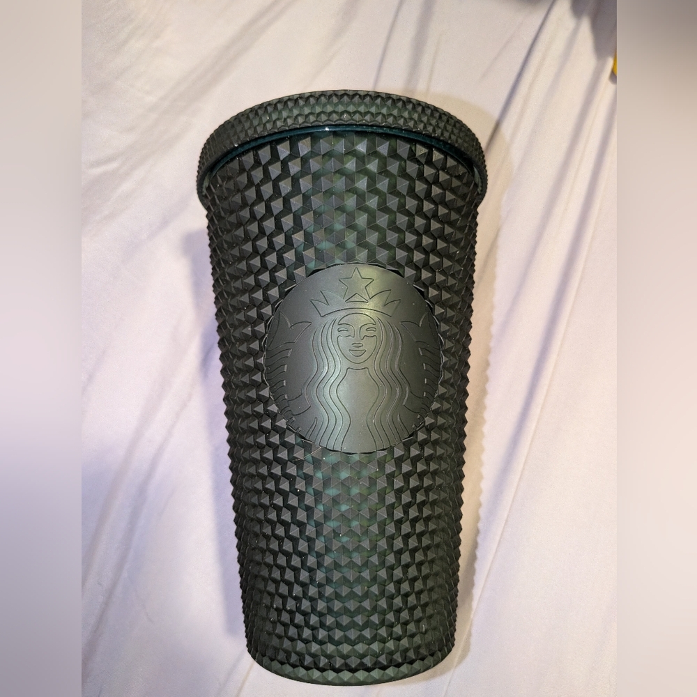 Starbucks Matte Black Studded Tumbler